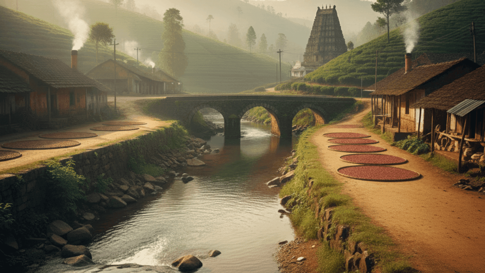 This Temple Town Smells More Like Coffee Than Incense