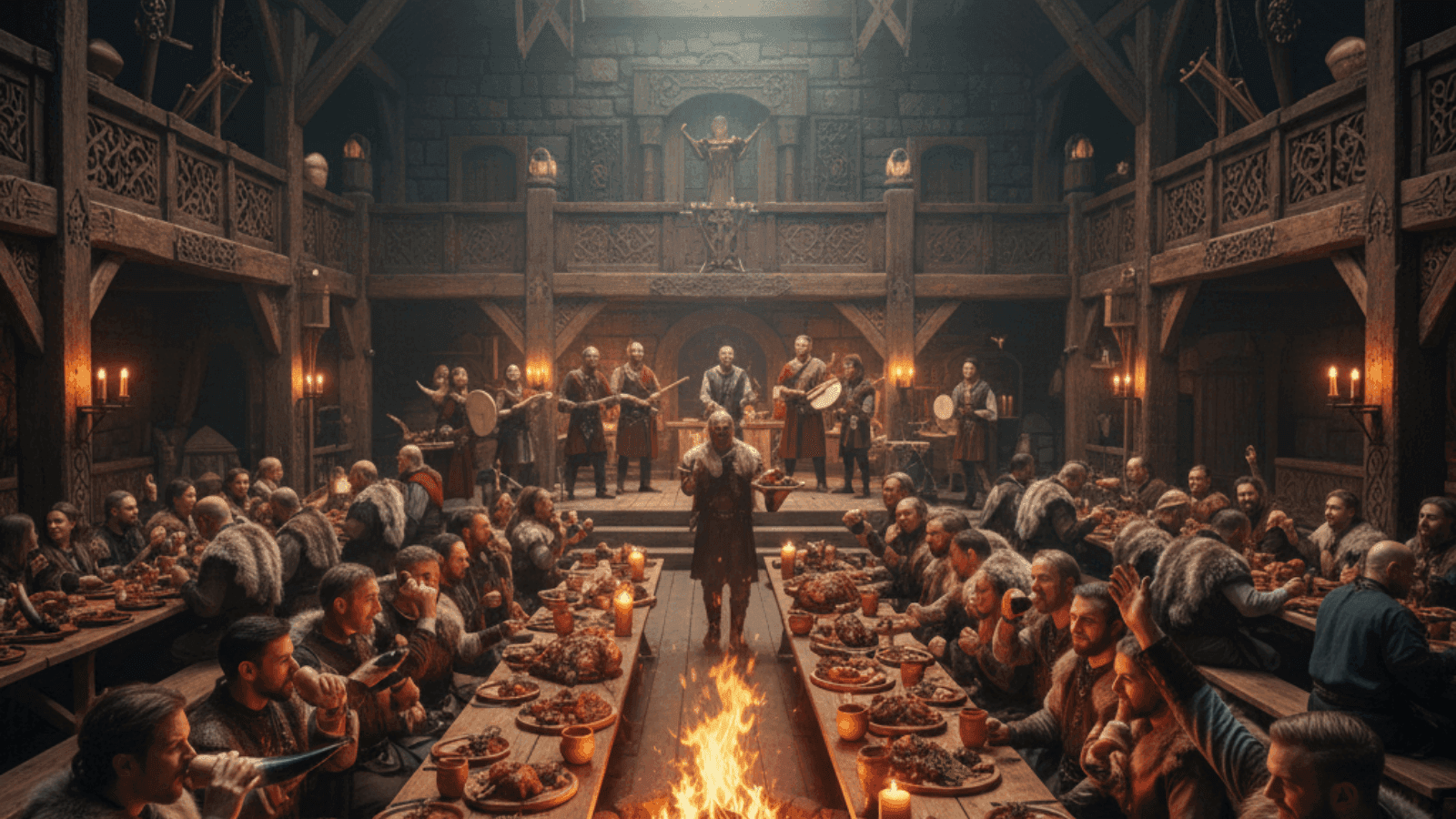 The Norwegian Museum Where Guests Dine Like Viking Warriors
