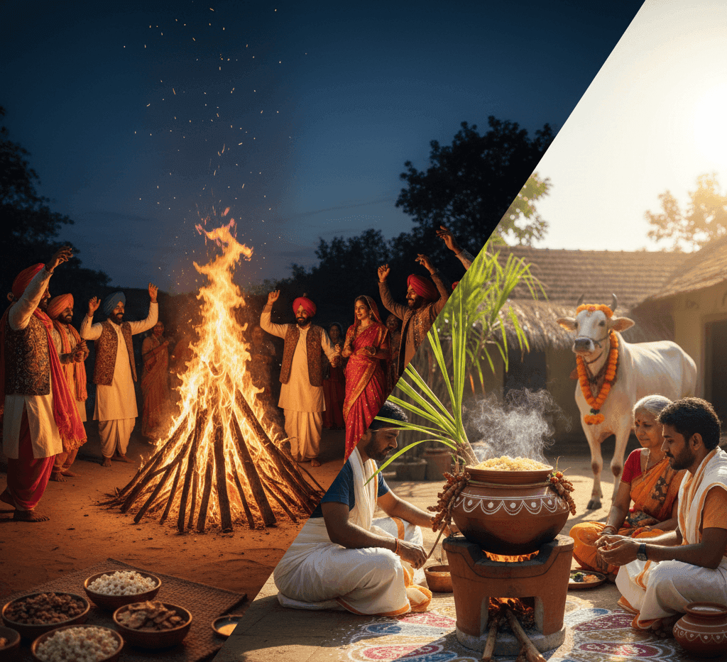 From Pongal to Lohri mapping the harvest flavors of rural India