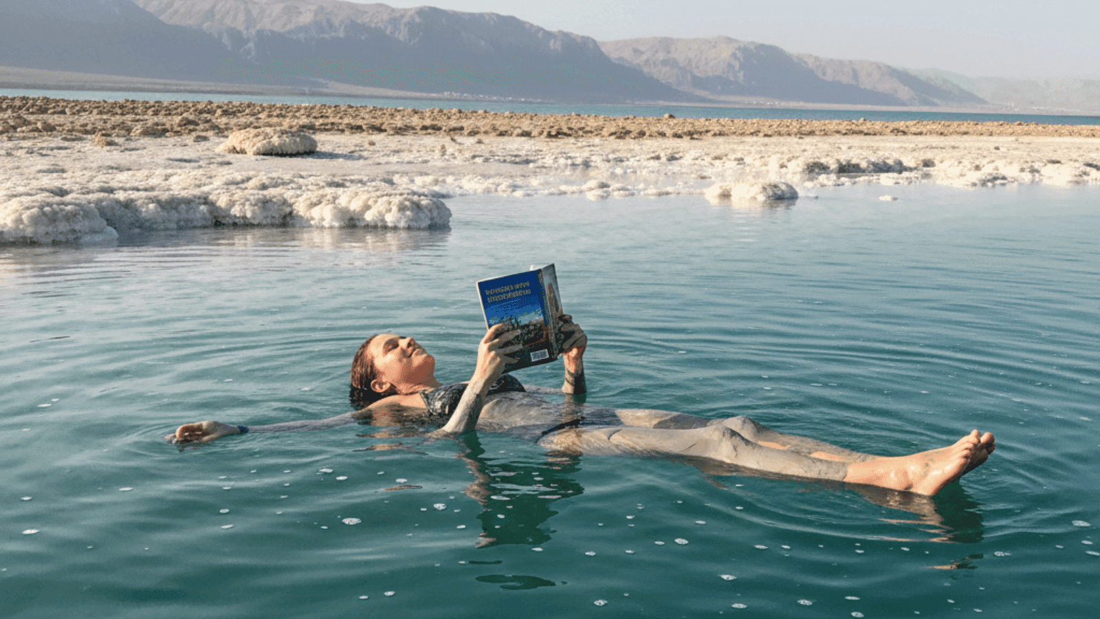 Floating in the Dead Sea, When the Water Supports You Naturally