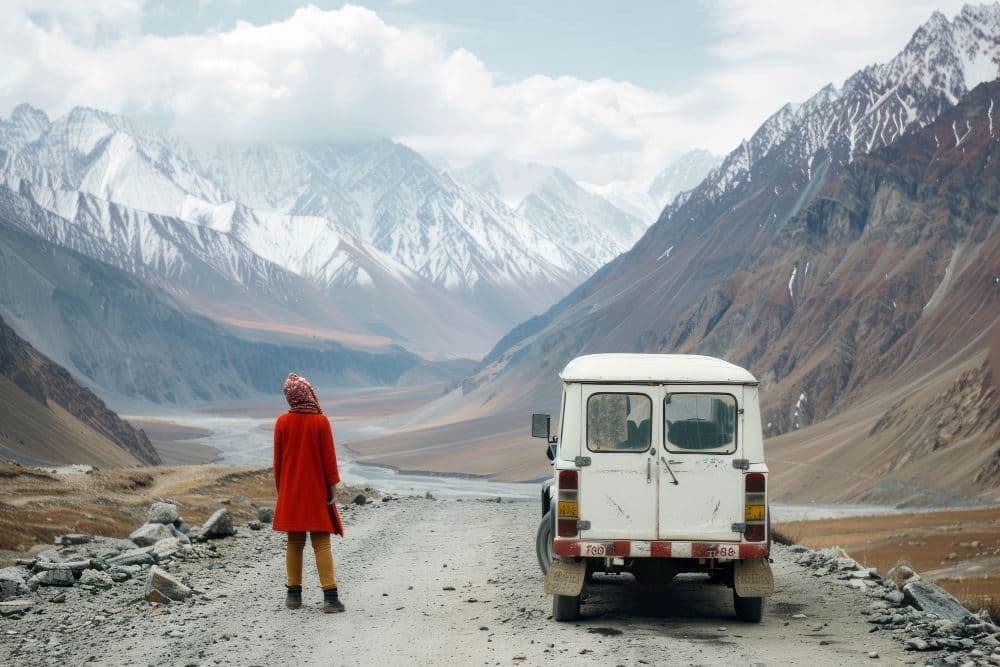 Traveling through Spiti’s high-altitude roads without feeling sick